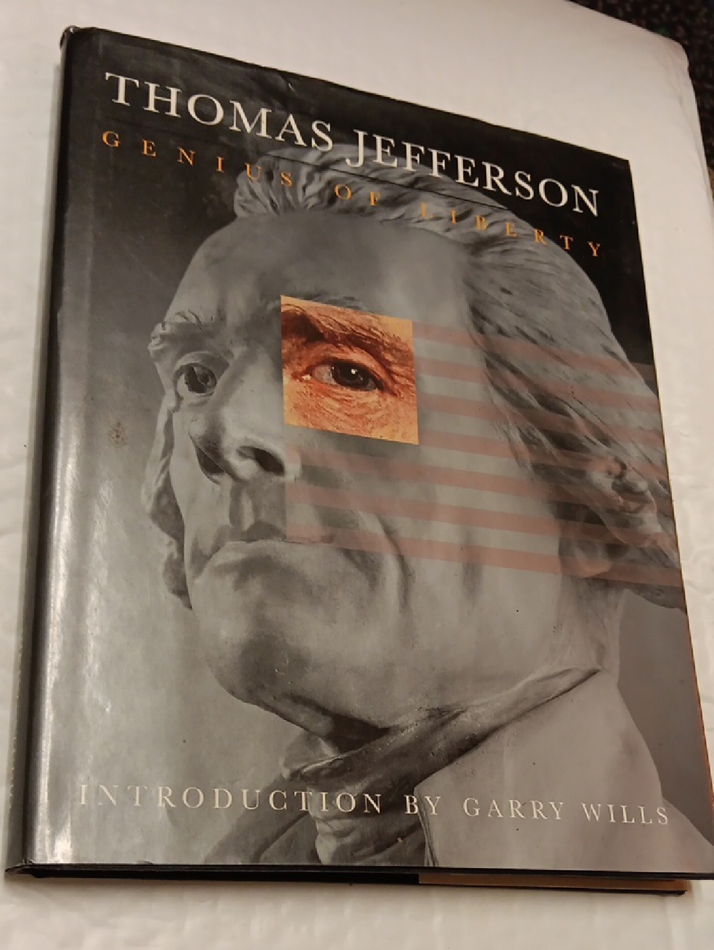 Thomas Jefferson: Genius of Liberty Hardcover Coffee Table Book - Gray & Black